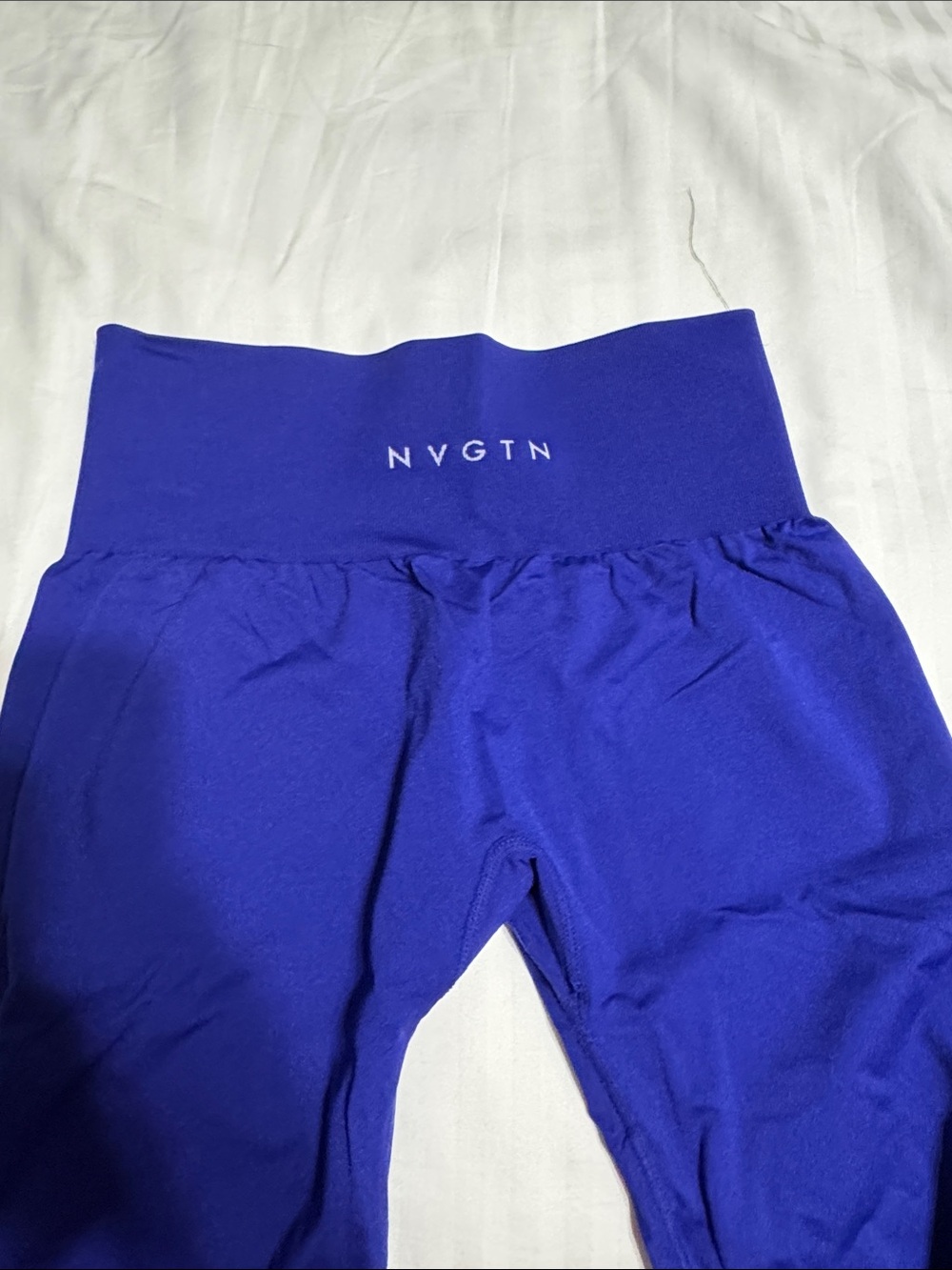 NVGTN leggings. Royal blue almost purple